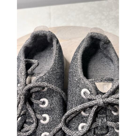 Allbirds Wool Runners Womens 10 Gray Merino Wool Sneakers Shoes Lace Up - Picture 6 of 8